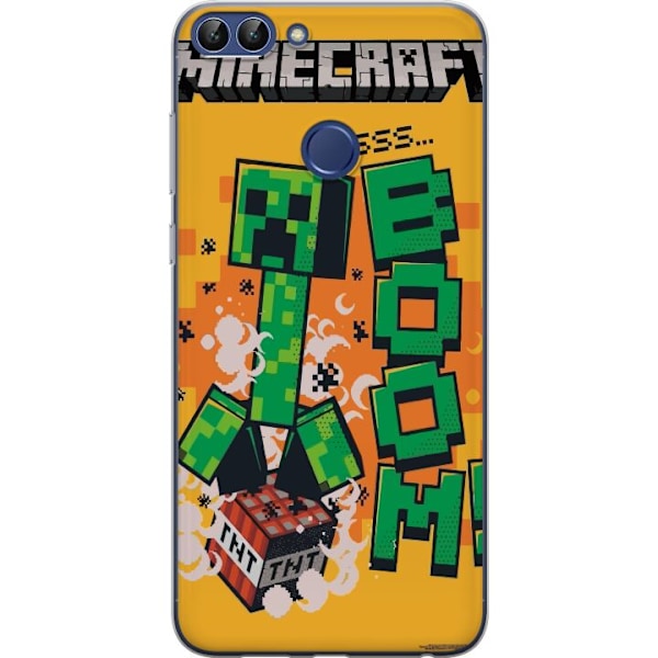 Huawei P smart Genomskinligt Skal Minecraft Boom