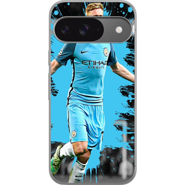 Google Pixel 9 Läpinäkyvä kuori Kevin De Bruyne