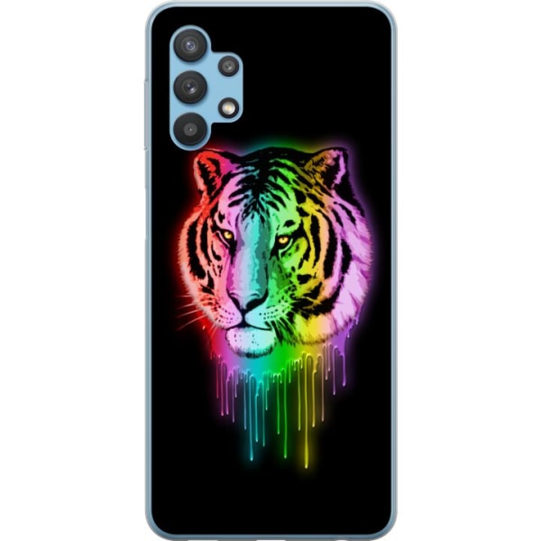 Samsung Galaxy A32 5G Deksel / Mobildeksel - Neon Tiger