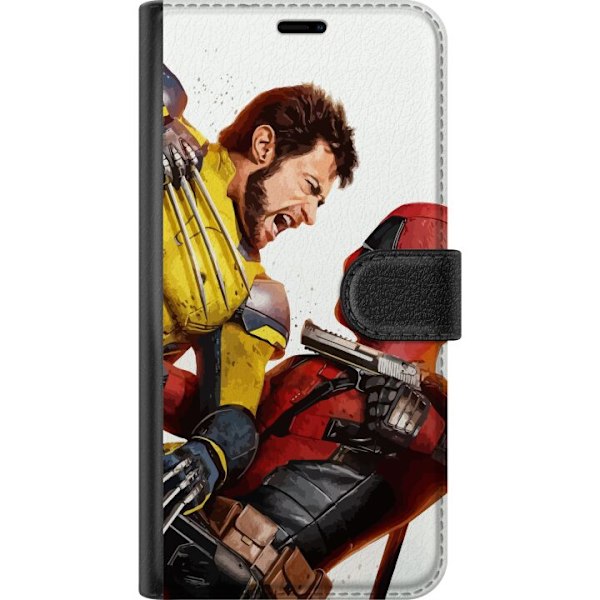 Apple iPhone 13 Tegnebogsetui Deadpool & Wolverine