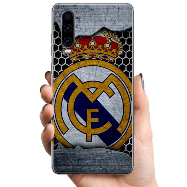 Huawei P30 TPU Mobildeksel Real Madrid CF