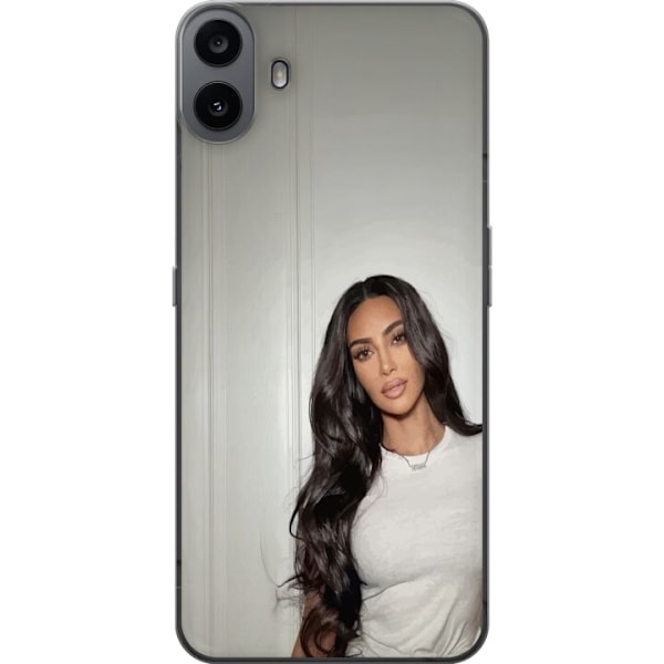 Nothing CMF Phone 1 Genomskinligt Skal Kim Kardashian – Iconic Style Collection