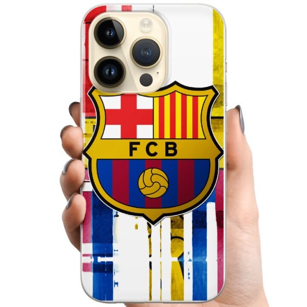 Apple iPhone 14 Pro TPU Mobilcover FC Barcelona