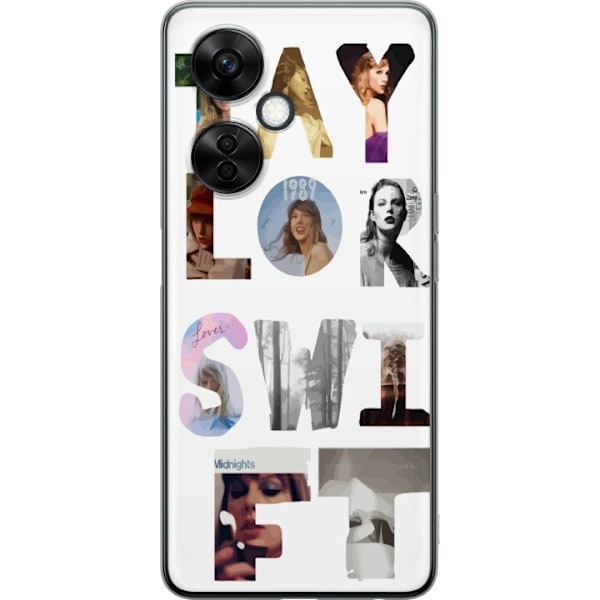 OnePlus Nord CE 3 Lite Gennemsigtig cover Taylor Swift