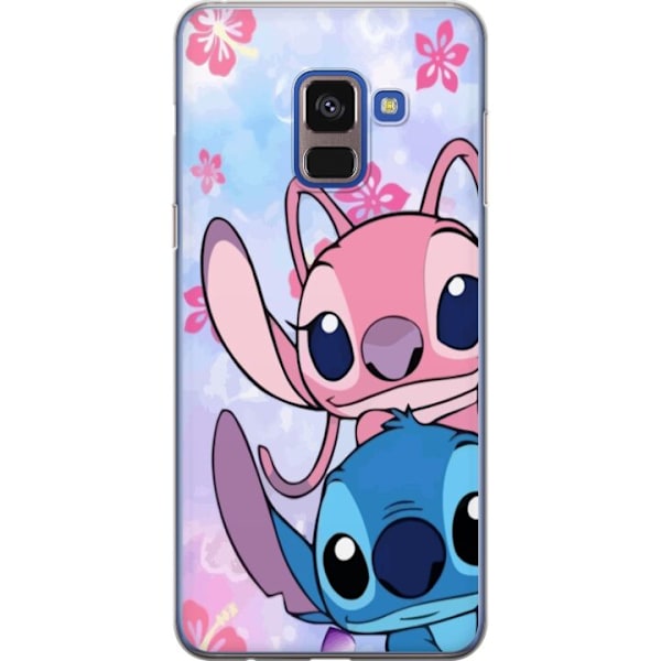 Samsung Galaxy A8 (2018) Läpinäkyvä kuori Stitch & Angel