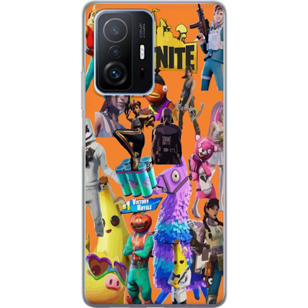 Xiaomi 11T Gennemsigtig cover Fortnite