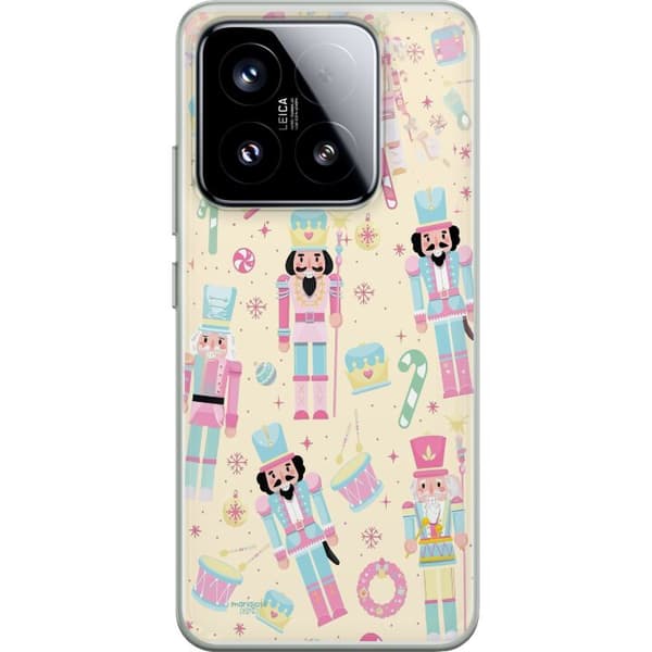 Kompatibelt Mobildeksel til Xiaomi 15T Jul rosa