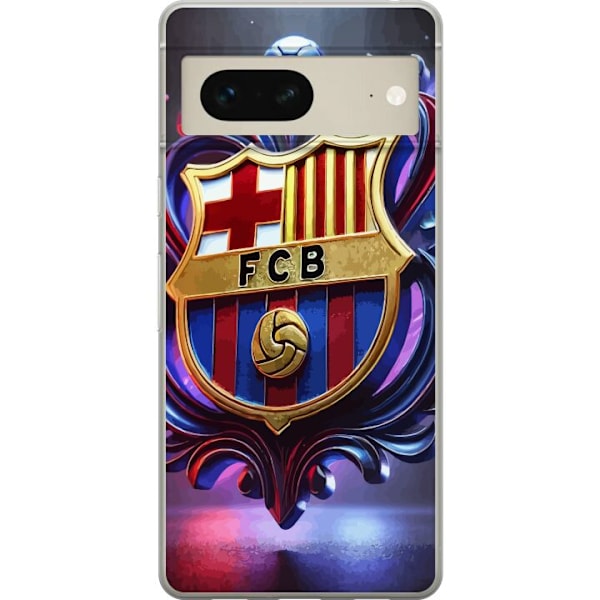 Google Pixel 7 Genomskinligt Skal FCB