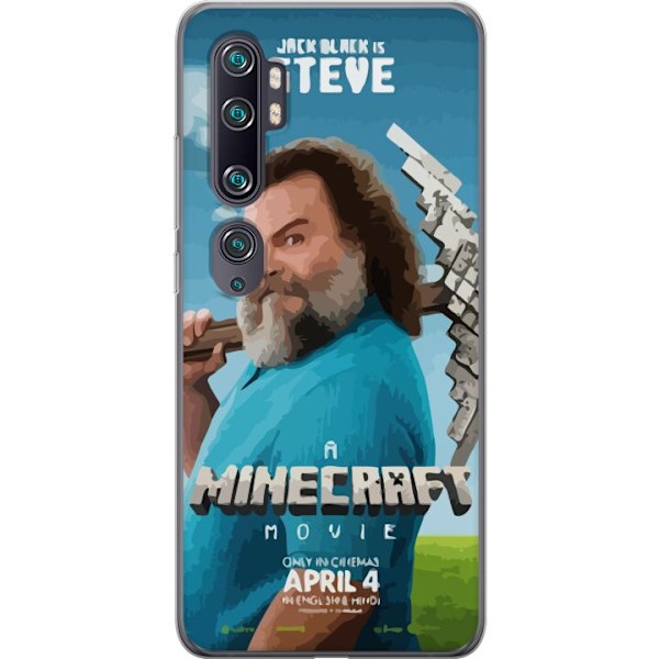 Xiaomi Mi Note 10 Gjennomsiktig deksel En Minecraft-film