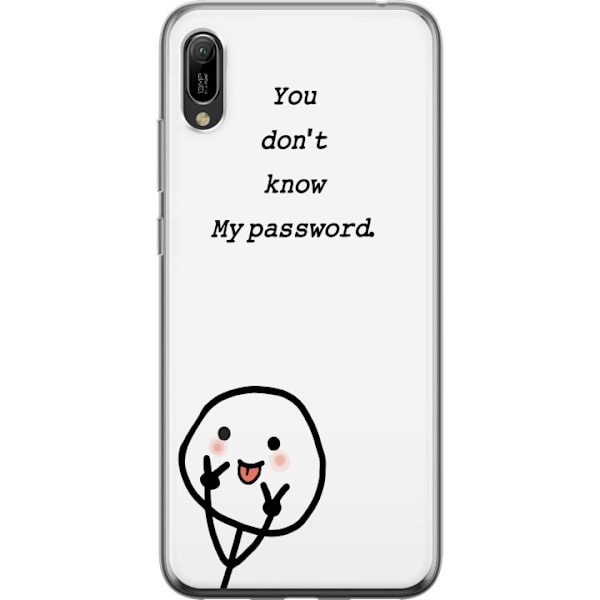 Huawei Y6 Pro (2019) Gennemsigtig cover Du Kender Ikke Mit Adg