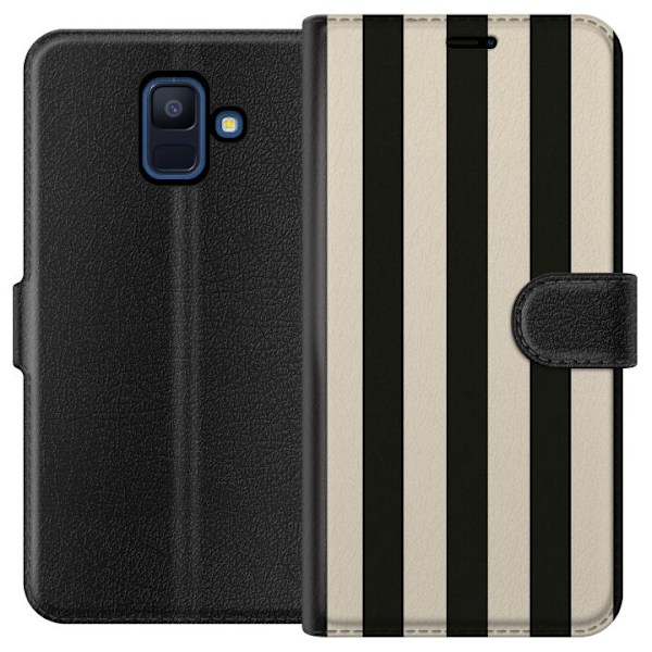 Samsung Galaxy A6 (2018) Plånboksfodral Line Flow
