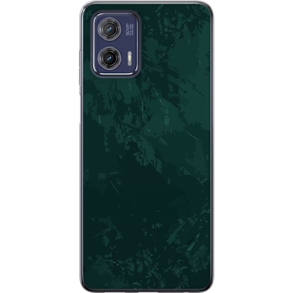 Motorola Moto G73 Gjennomsiktig deksel Emerald Echo