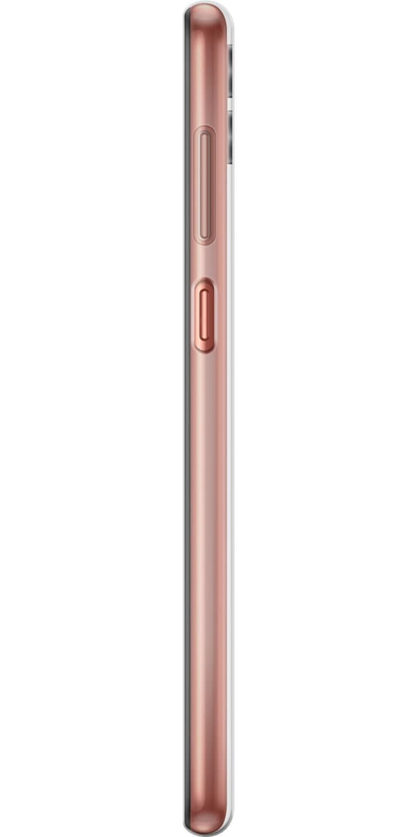 Kompatibelt Mobildeksel til Samsung Galaxy A04 Vinkende mynde - Grått motiv med grå hundefigur som vinker. grå