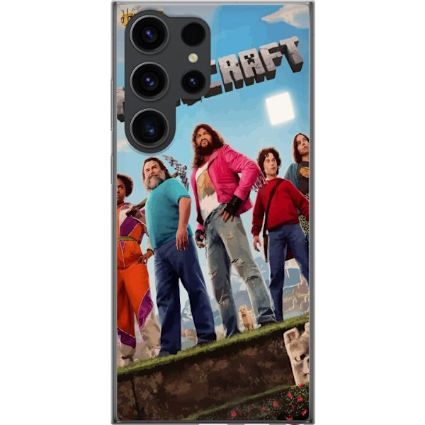 Samsung Galaxy S24 Ultra Läpinäkyvä kuori A Minecraft Movie