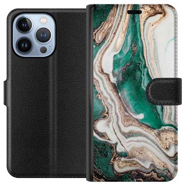 Apple iPhone 13 Pro Tegnebogsetui Grøn