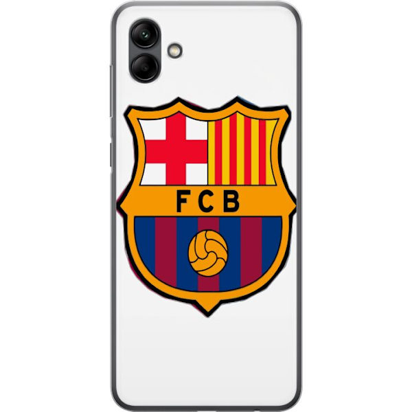Samsung Galaxy A05 Läpinäkyvä kuori FC Barcelona Emblem Jalkapallo Katalonia Sininen Punainen Seuran Logo Ylpeys La Liga Fanit Ikoninen Kuva