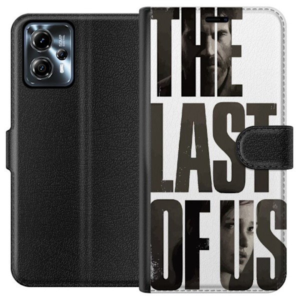 Motorola Moto G13 Tegnebogsetui The Last of Us Ellie Joel Apokalypse Clickers TV-serie Fanart Dystopi Spilmotiv