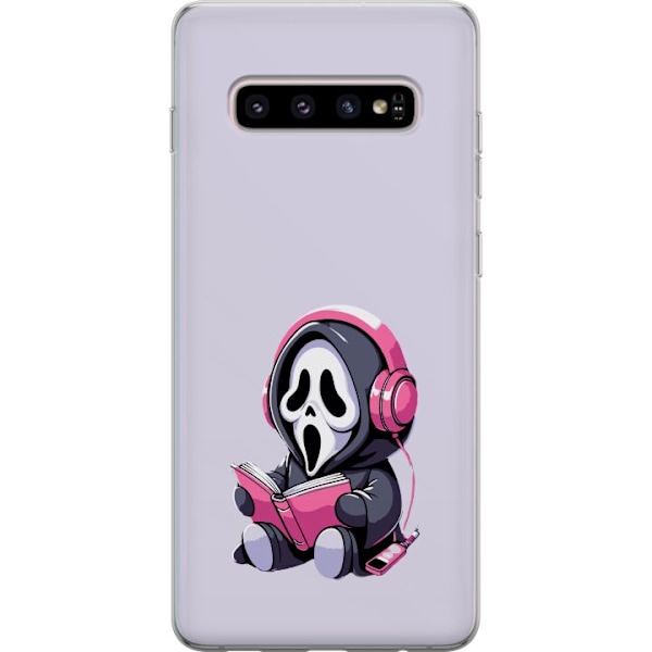 Samsung Galaxy S10+ Läpinäkyvä kuori Kiljua