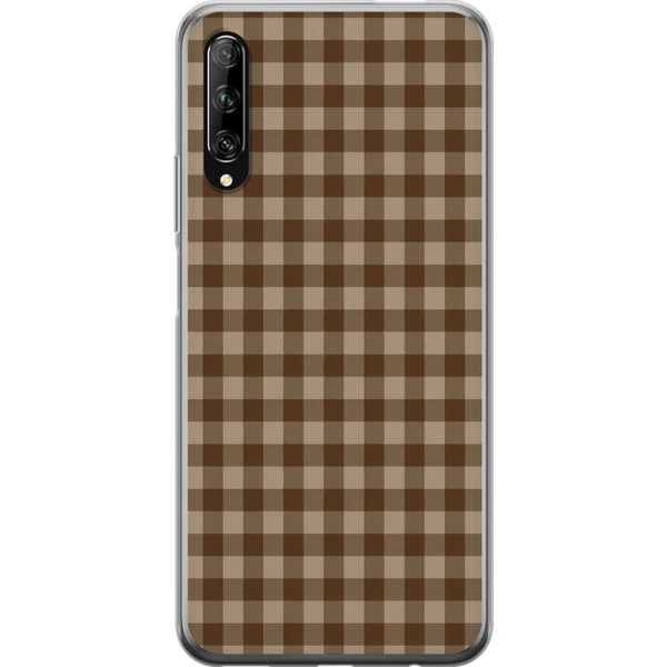 Kompatibelt Mobilskal till Huawei P smart Pro 2019 Bruna kafferutor brun