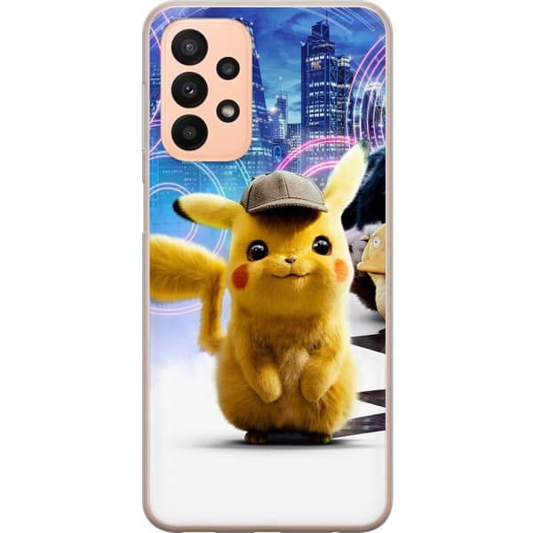Kompatibelt Mobildeksel til Samsung Galaxy A23 Etterforsker Pikachu
