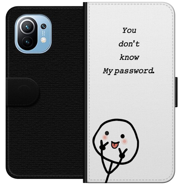 Xiaomi Mi 11 Plånboksfodral You Don’t Know My Password –