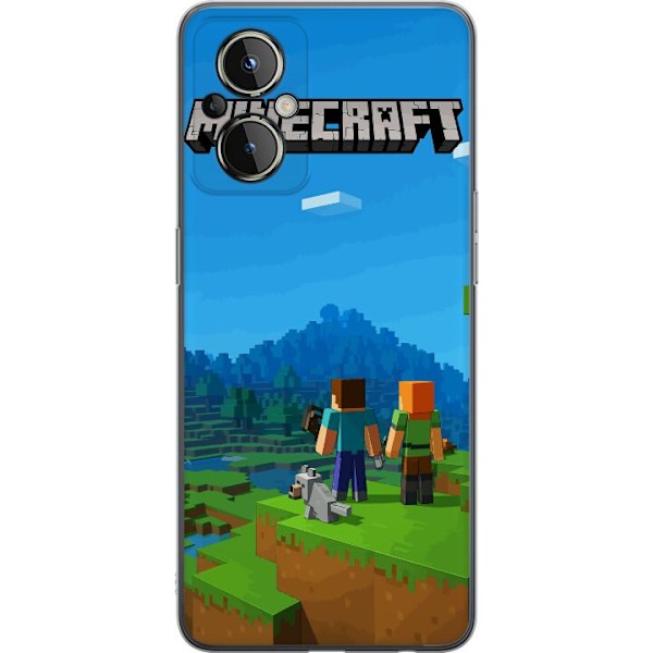 OnePlus Nord N20 5G Läpinäkyvä kuori Minecraft Key Art