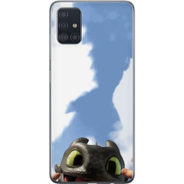 Samsung Galaxy A51 Genomskinligt Skal Draktränaren