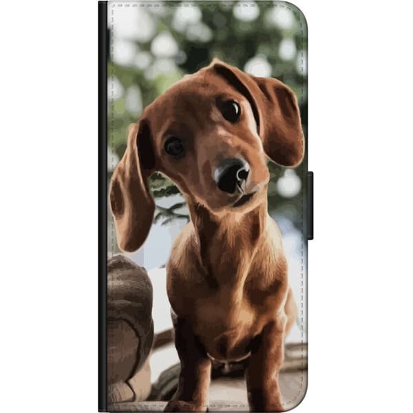 Kompatibel Tegnebogsetui til Samsung Galaxy A03s Ung Hund
