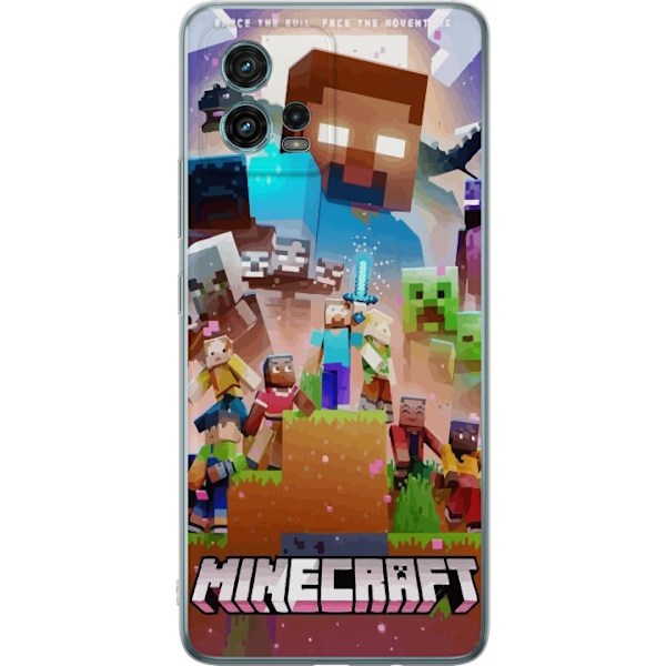 Motorola Moto G72 Gjennomsiktig deksel Minecraft