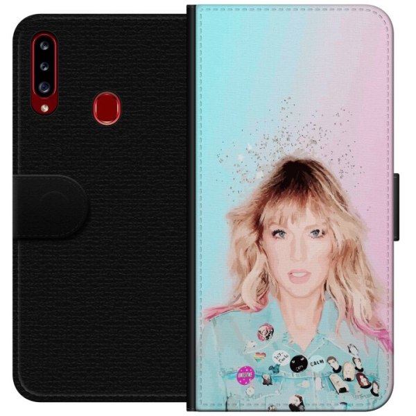 Samsung Galaxy A20s Plånboksfodral Taylor Swift Poetry