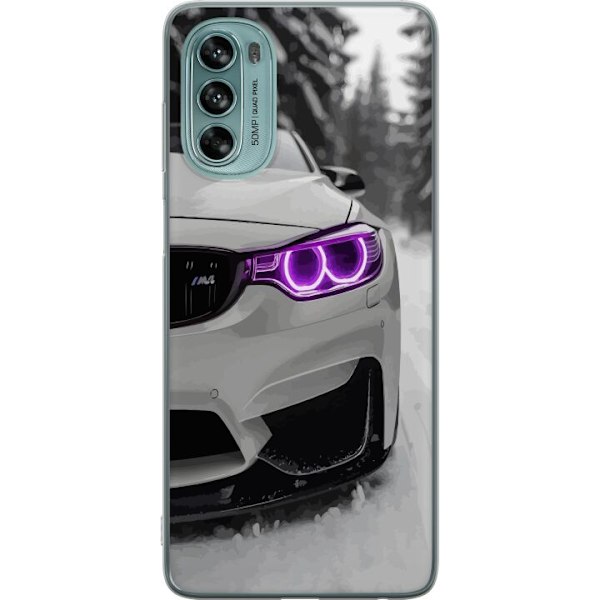 Motorola Moto G62 5G Gennemsigtig cover BMW