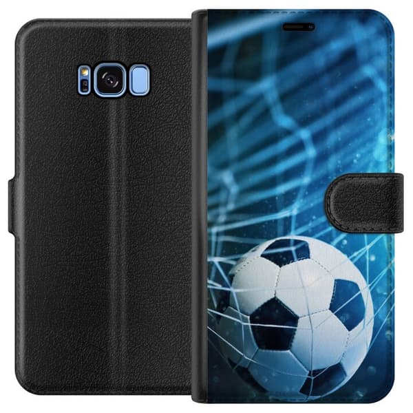Kompatibel Tegnebogsetui til Samsung Galaxy S8 VM Fodbold 2018