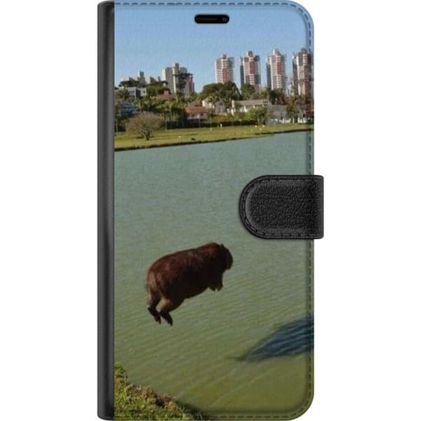 Kompatibelt Plånboksfodral till Samsung Galaxy A40 Capybara