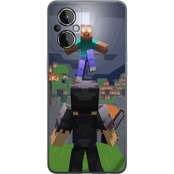 OnePlus Nord N20 5G Genomskinligt Skal Minecraft