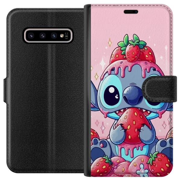 Kompatibelt Lommeboketui til Samsung Galaxy S10+ Søm