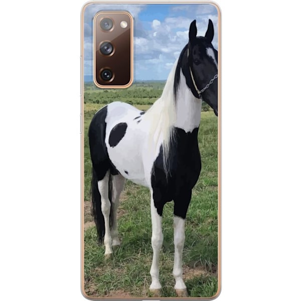 Samsung Galaxy S20 FE Läpinäkyvä kuori Hevosen Taika - tyyl