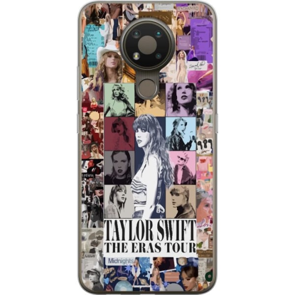 Nokia 3.4 Läpinäkyvä kuori Taylor Swift - Eras