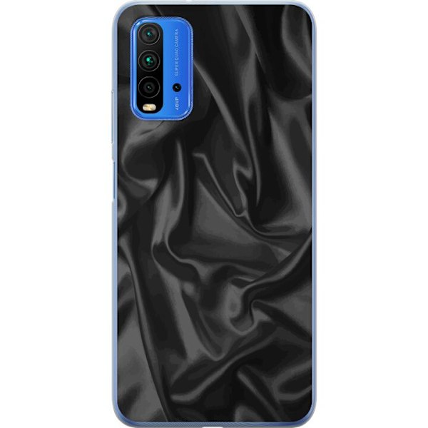 Xiaomi Redmi 9T Genomskinligt Skal Silke Svart