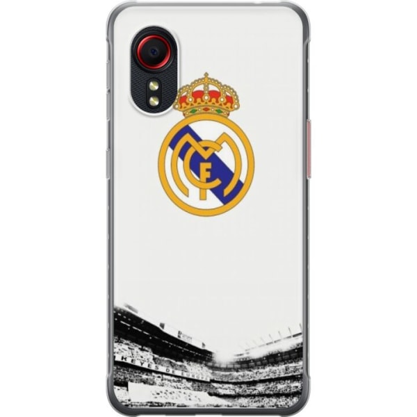 Samsung Galaxy Xcover 5 Genomskinligt Skal Real Madrid CF