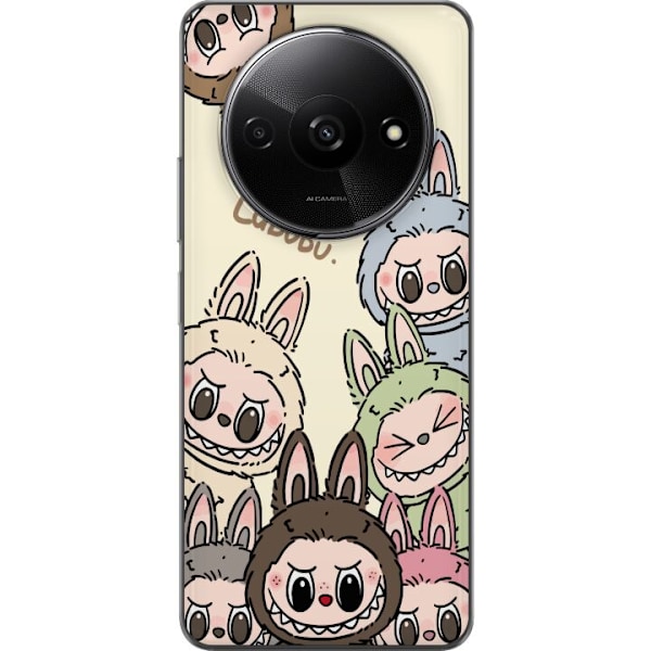 Xiaomi Redmi A3 Gennemsigtig cover Labubu Pastel Collection