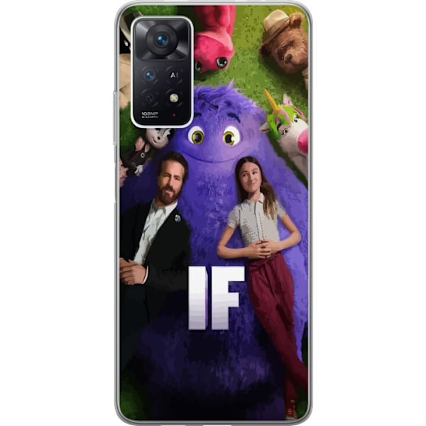 Xiaomi Redmi Note 11 Pro 5G Läpinäkyvä kuori IF: Låtsaskom