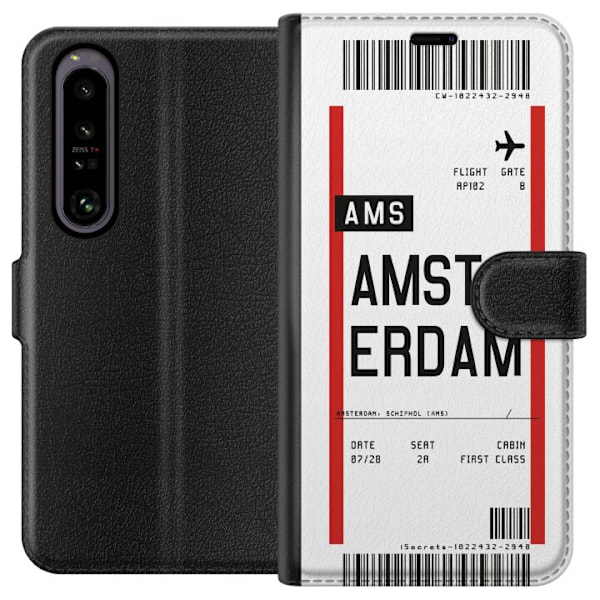 Sony Xperia 1 IV Lompakkokotelo Amsterdam