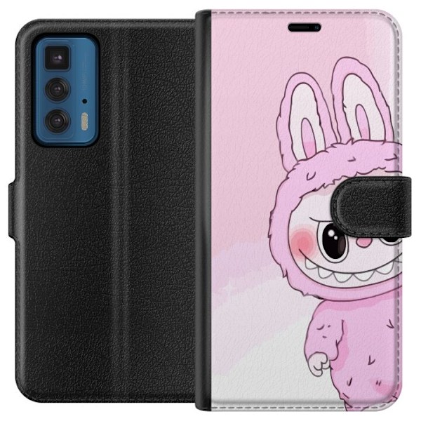 Motorola Edge 20 Pro Plånboksfodral Labubu Bunny Series