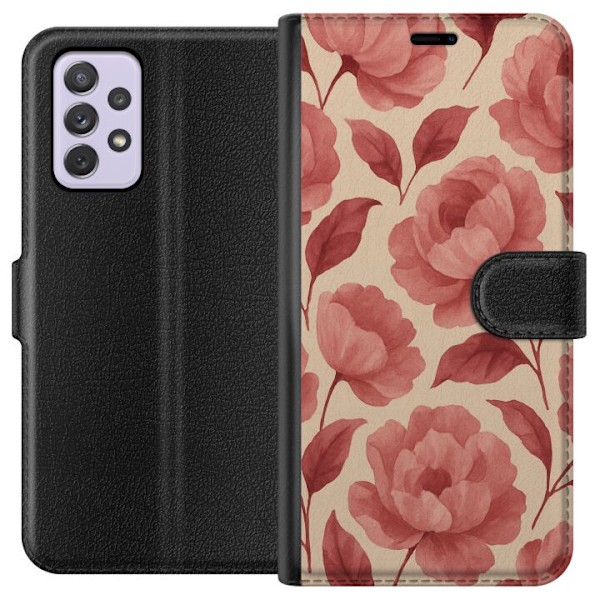 Samsung Galaxy A52s 5G Plånboksfodral Rose Bloom
