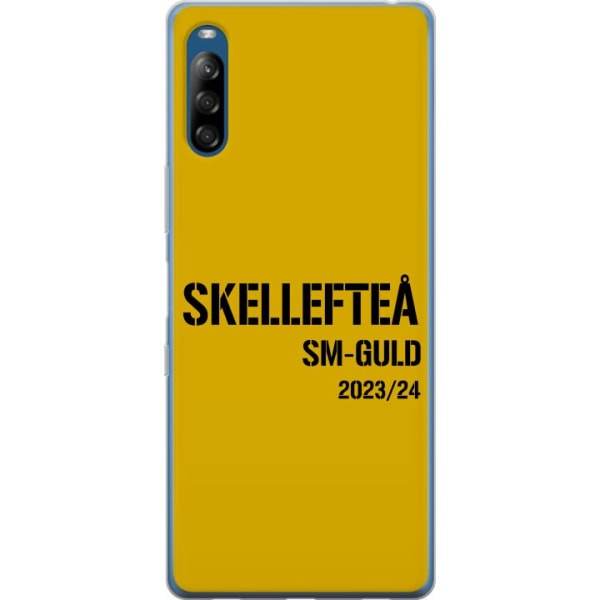 Sony Xperia L4 Gennemsigtig cover Skellefteå SM GULD