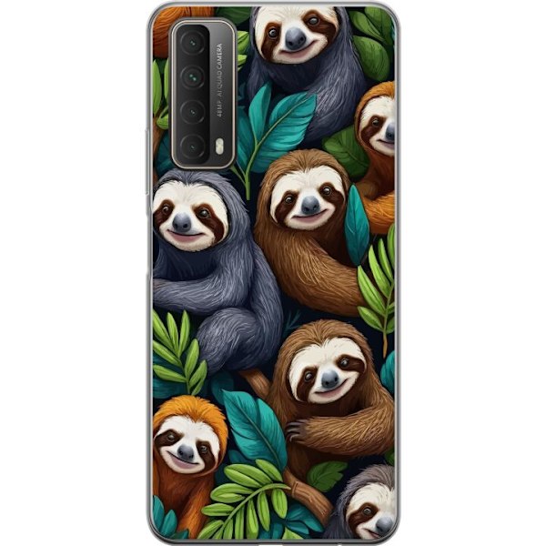 Huawei P smart 2021 Läpinäkyvä kuori Sengångarstil - rento