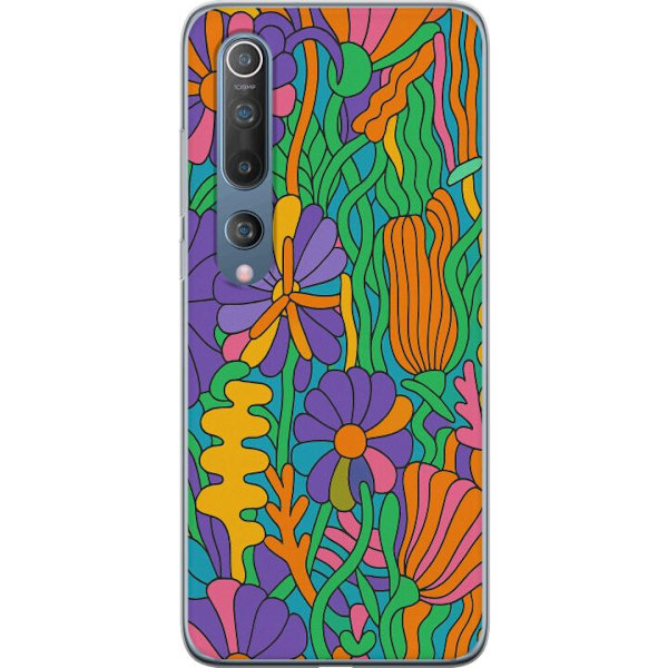 Xiaomi Mi 10 5G Genomskinligt Skal Color Pop