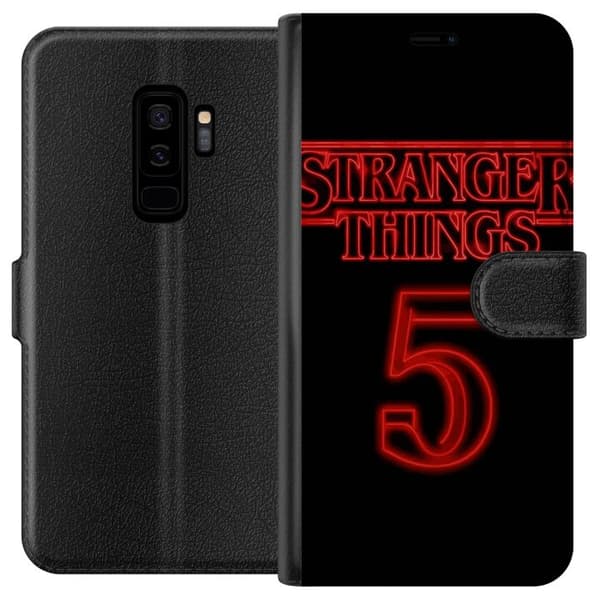 Kompatibelt Plånboksfodral till Samsung Galaxy S9+ Stranger Things 5