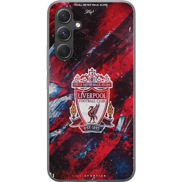 Samsung Galaxy A55 Läpinäkyvä kuori Liverpool