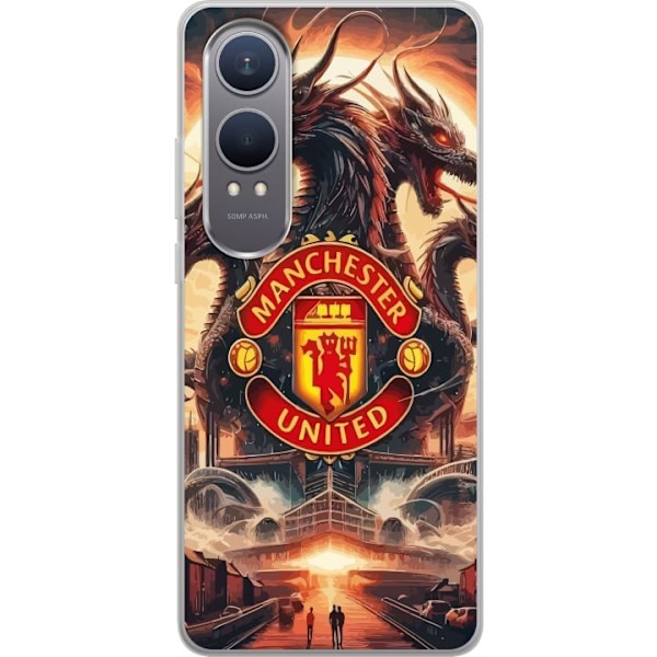 OnePlus Nord CE4 Lite Gjennomsiktig deksel Manchester United